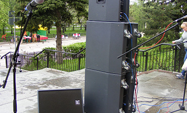 Звуковое оборудование для муниципальной площадки Фото 2   - в портфолио Renta Pro (Рента Про)
