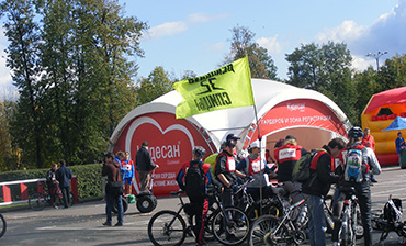 Техническое обеспечение велогонки в Лужниках Фото 12   - в портфолио Renta Pro (Рента Про)
