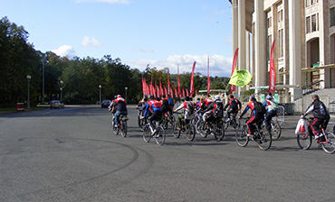 Техническое обеспечение велогонки в Лужниках Фото 19   - в портфолио Renta Pro (Рента Про)