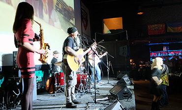 Частное мероприятие, аренда звука и бэклайна для живого выступление рок-группы. Фото 17   - в портфолио Renta Pro (Рента Про)