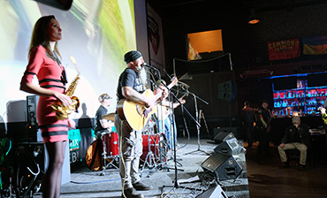 Частное мероприятие, аренда звука и бэклайна для живого выступление рок-группы. Фото 19   - в портфолио Renta Pro (Рента Про)