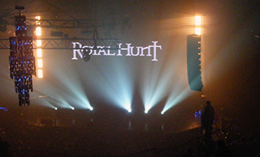 Техническое обеспечение сольного концерта гр. Royal Hunt в рамках тура Фото 100   - в портфолио Renta Pro (Рента Про)