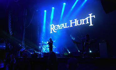 Техническое обеспечение сольного концерта гр. Royal Hunt в рамках тура Фото 3   - в портфолио Renta Pro (Рента Про)
