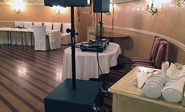 Аренда звукового оборудования для мероприятия в Шуваловском зале Фото 2   - в портфолио Renta Pro (Рента Про)