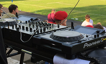 Аренда звукового и DJ-оборудования для спортивного матча по регби Фото 2   - в портфолио Renta Pro (Рента Про)