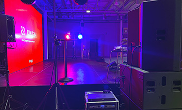 Аренда звука, света, сцены, экрана для конференции РИДАН (Danfoss) Фото 8   - в портфолио Renta Pro (Рента Про)