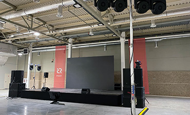 Аренда звука, света, сцены, экрана для конференции РИДАН (Danfoss) Фото 9   - в портфолио Renta Pro (Рента Про)