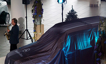 Презентация нового Mercedes GLK. Фото 1   - в портфолио Renta Pro (Рента Про)