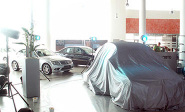 Презентация нового Mercedes E-klass Фото 1   - в портфолио Renta Pro (Рента Про)
